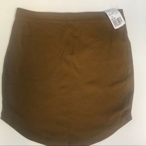 Forever 21 Skirt Faux Suede